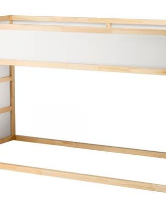KURA LETTO REVERSIBILE con materasso e tappettino