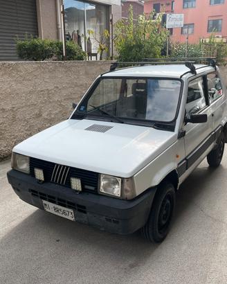 Fiat Panda 4x4 con mozzi liberi