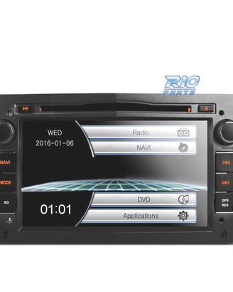 NAVIGATORE RADIO 7" PER OPEL COLORE NERO SCURO US
