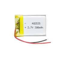 Batteria Li-ion 3.7V 300mAh 402535 Protetta