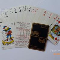 Carte da bridge philips morris da gara anni 70
