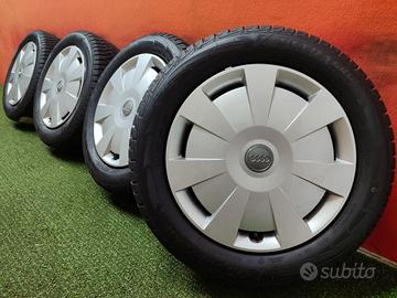 Cerchi Audi A3 Vw Golf Toura Caddy Gomme 205 55 16
