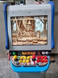 Cabinato arcade con giochi