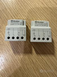 N.2 Relè elettronico Finder 13.91.8.230 Silenzioso