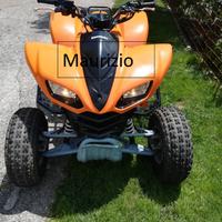 Kawasaki KFX 700 automatico con retro patente b