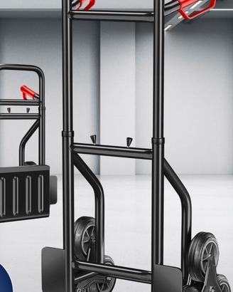 Carrello portapacchi per scale a 3 ruote