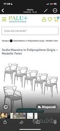 Sedie per esterno