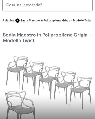 Sedie per esterno