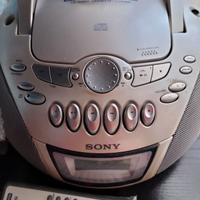 Radio CD stereo portatile