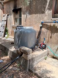 serbatoio in polietilene da 1000 litri