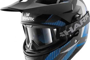 Casco shark integrale/enduro explore-r peka mat