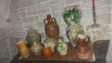 Ceramiche antiche pugliesi smaltate
