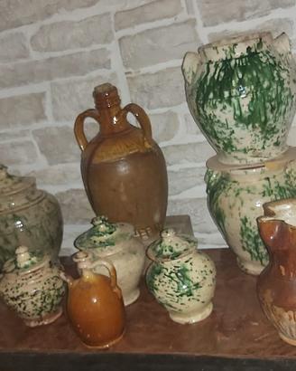 Ceramiche antiche pugliesi smaltate