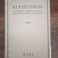 Volume REPERTORIO GENERALE ANNUALE  1999