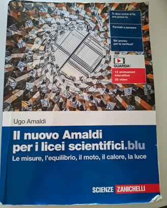 libro fisica Il nuovo Amaldi per biennio