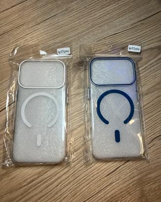 Cover trasparente Apple iPhone 17 Pro anti giallo