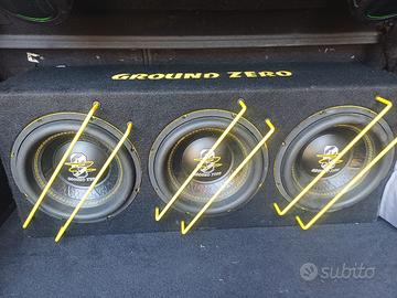 subwoofer ground zero 
