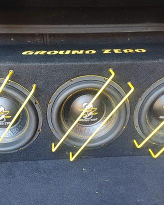 subwoofer ground zero 