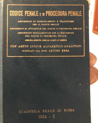 Codice Penale del 1932