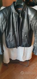 giubbotto moto  pelle Dainese