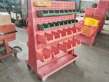 Carrello porta bulloneria 
