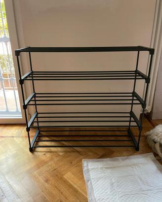 Scarpiera aperta in plastica