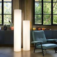 Coppia lampade SLIDE FLUO h 170cm e 130 cm