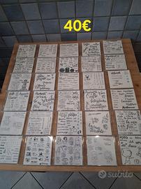 Timbri in silicone Scrapbooking 