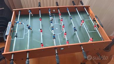 biliardino in legno, altezza 80 cm,  da sala 