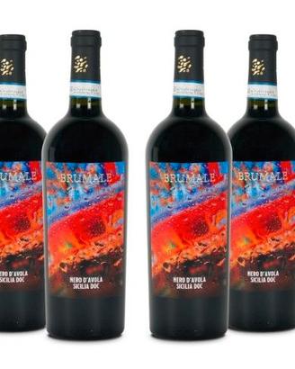 Vino Rosso Nero D'Avola Sicilia DOC - Bottiglia da