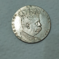 Tallero ERITREA 1891 Umberto I Lire 5