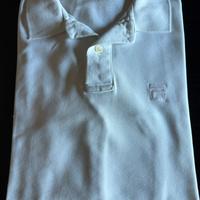 Fila maglia polo in bianco per grandi taglie