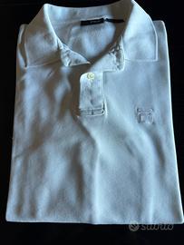 Fila maglia polo in bianco per grandi taglie