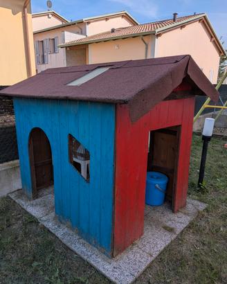 casetta da giardino per bambini in legno