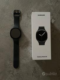 Samsung Galaxy Watch 8 Grafite 44mm+scatola+cover