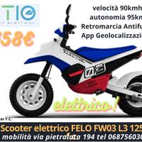 Felo FW-03 elettrico interessi zero furto incendio