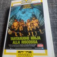 VHS titolo TARTARUGHE NINJA ALLA RISCOSSA
