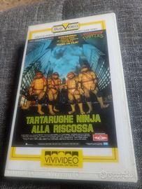 VHS titolo TARTARUGHE NINJA ALLA RISCOSSA