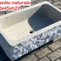 Lavello lavandino per cucina pietra granito 80 3