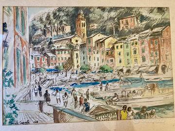 Quadro Michele Cascella del 1964