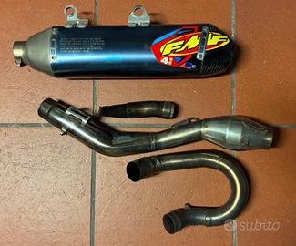 FMF 4.1 Titanal completa con collettore e db!!!!