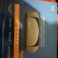 Linksys WAG320N Modem Router ADSL2+ Wireless N 300