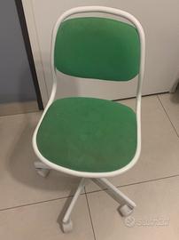 Sedia da scrivania girevole