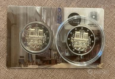 Proof Coincard 2 Euro francia 2025 Notre Dame BE