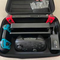 Nintendo Switch OLED + acessori (PERFETTO)