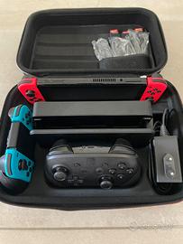 Nintendo Switch OLED + acessori (PERFETTO)