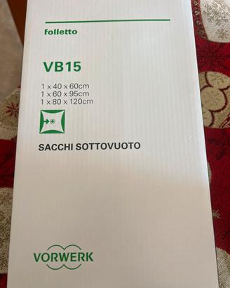 Kit Sacchi Sottovuoto Vorwerk Folletto VB15