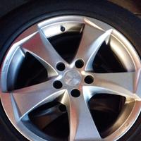 Cerchi 17 audi+gomme