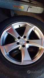 Cerchi 17 audi+gomme