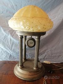 orologio con lampada liberty 